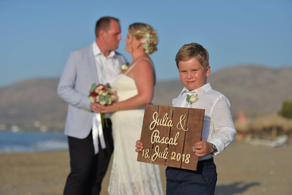 Julia Pascal Traumhochzeit am Strand