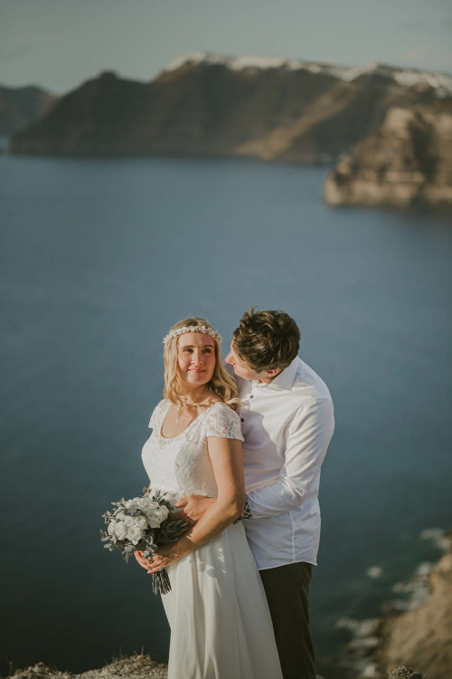 Anne und Lasse - Hochzeit auf Santorini